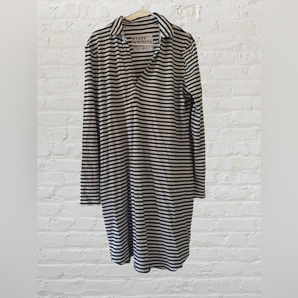 Frank & Eileen Navy French Stripe Heritage Jersey - Large